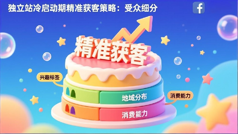 Facebook广告受众细分策略：独立站冷启动期精准获客实战指南