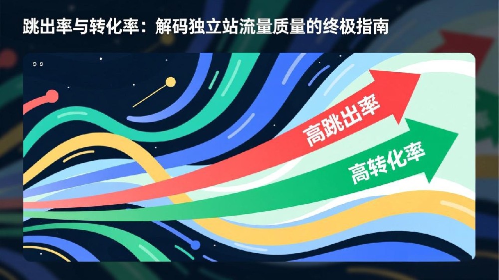 跳出率与转化率：解码独立站流量质量的终极指南