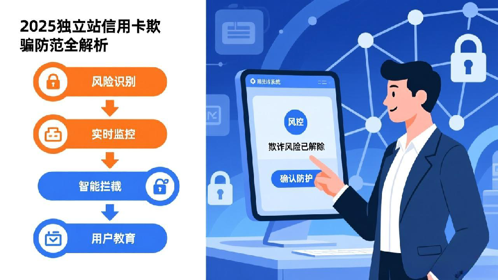 2025年独立站信用卡欺诈防范：最新风控工具与策略全解析