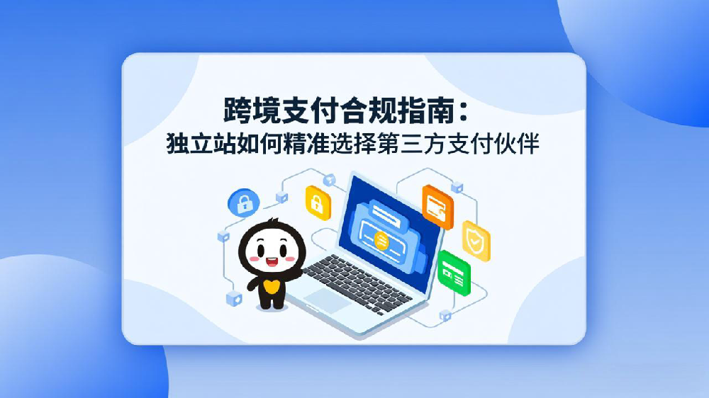 跨境支付合规指南：独立站如何精准选择第三方支付伙伴