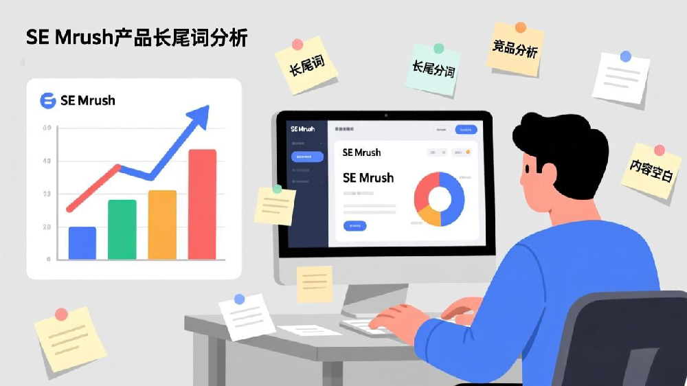 利用SEMrush竞品长尾词分析，填补独立站内容空白