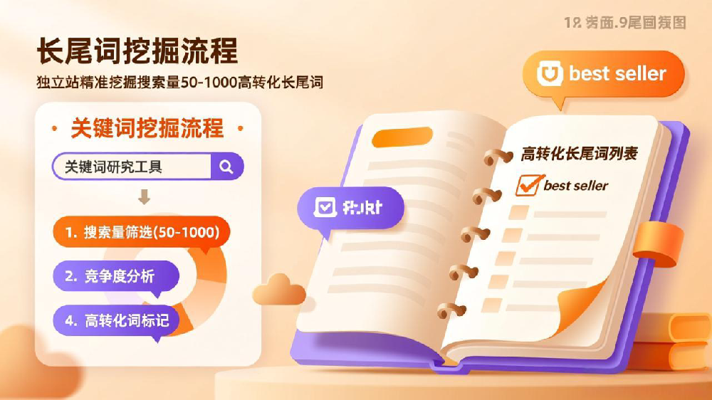 独立站如何精准挖掘搜索量50-1000的高转化长尾词？实战指南分享
