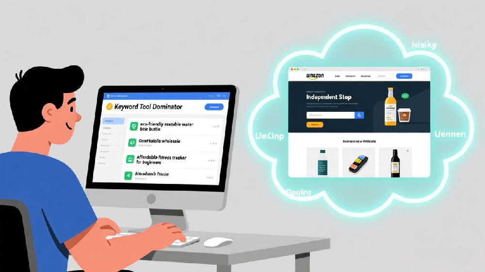如何利用Keyword Tool Dominator挖掘亚马逊长尾词，同步优化独立站流量？