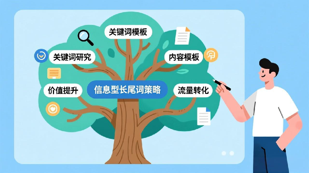 独立站如何通过信息型长尾词打造高价值博客内容？完整模板与策略解析