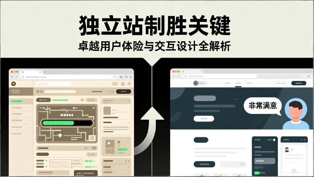 独立站制胜关键：卓越用户体验与交互设计全解析