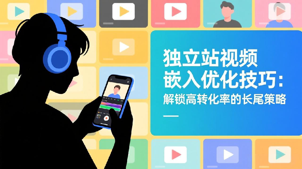 独立站视频嵌入优化技巧：解锁高转化率的长尾策略