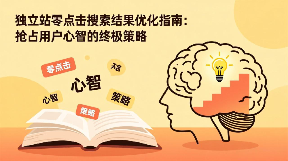 独立站零点击搜索结果优化指南：抢占用户心智的终极策略