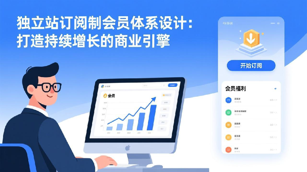 独立站订阅制会员体系设计：打造持续增长的商业引擎