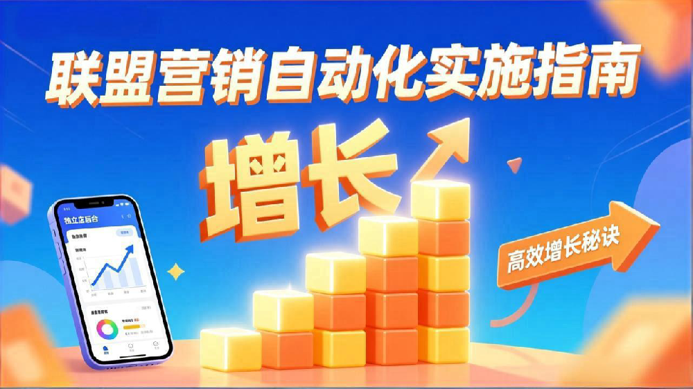 联盟营销自动化实施指南：中小企业独立站高效增长秘诀
