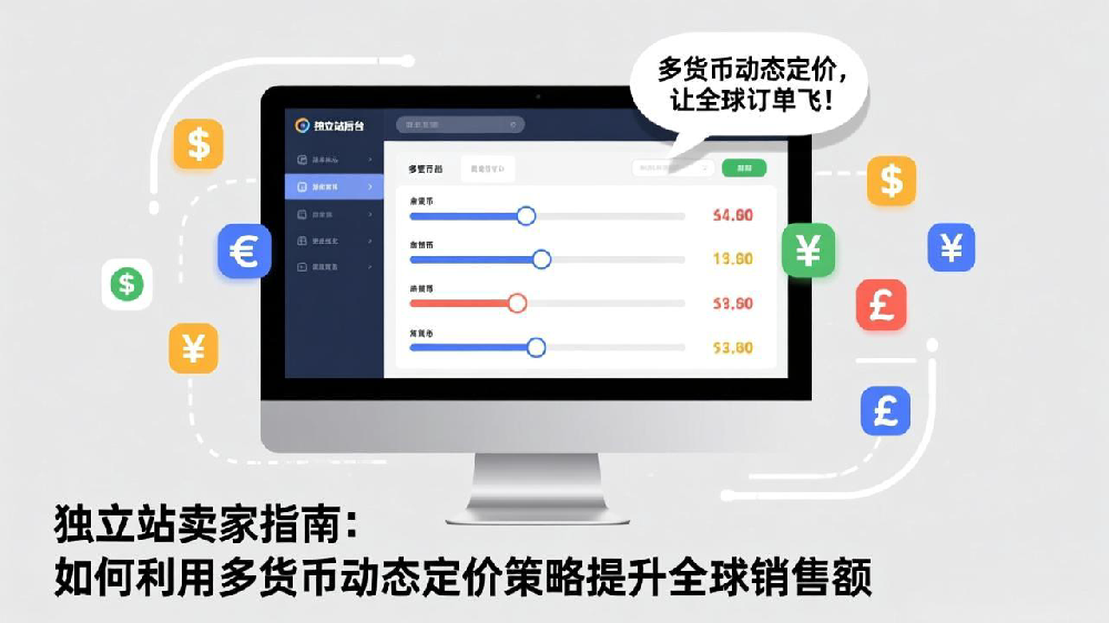 独立站卖家指南：如何利用多货币动态定价策略提升全球销售额