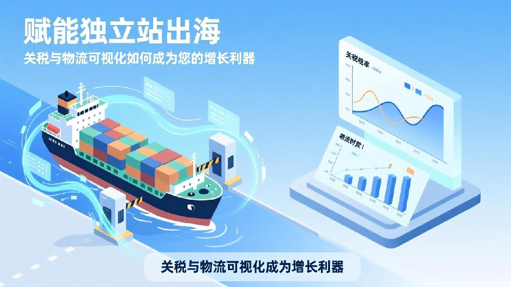 赋能独立站出海：关税与物流可视化如何成为您的增长利器