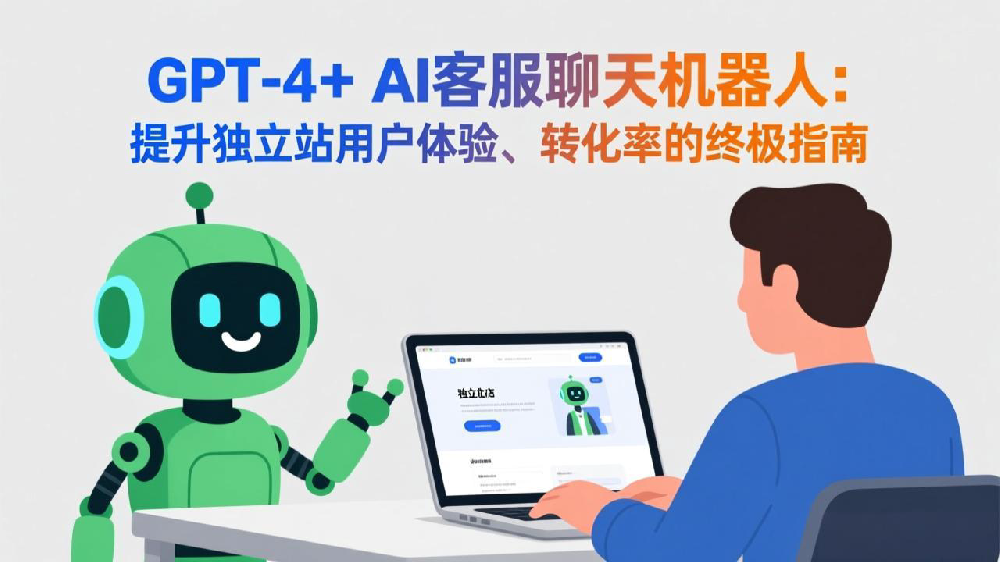 GPT-4+ AI客服聊天机器人：提升独立站用户体验、转化率的终极指南