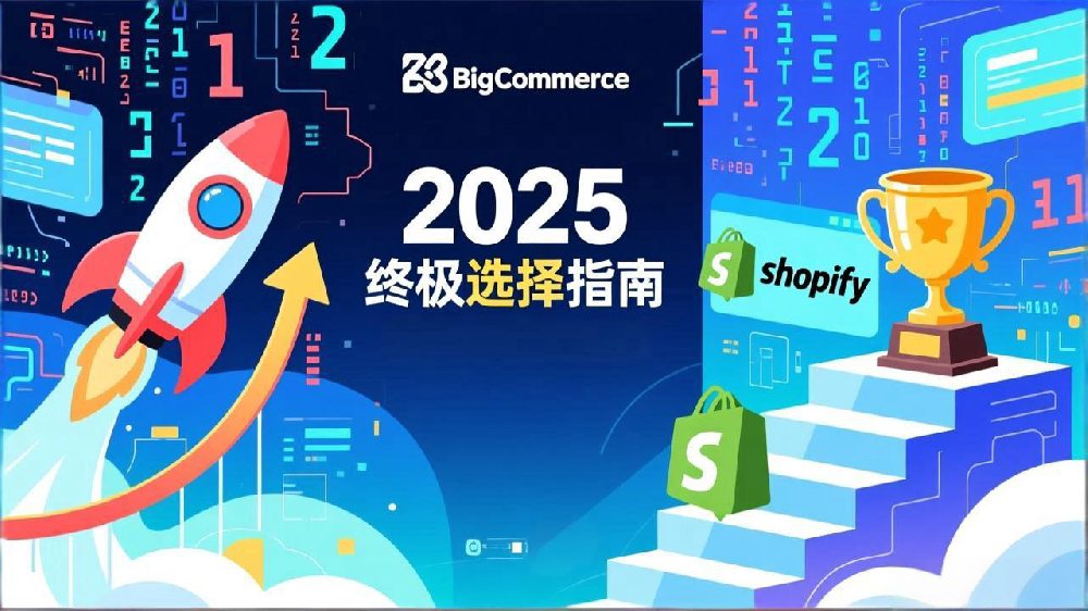 BigCommerce vs Shopify：2025年独立站平台终极选择指南
