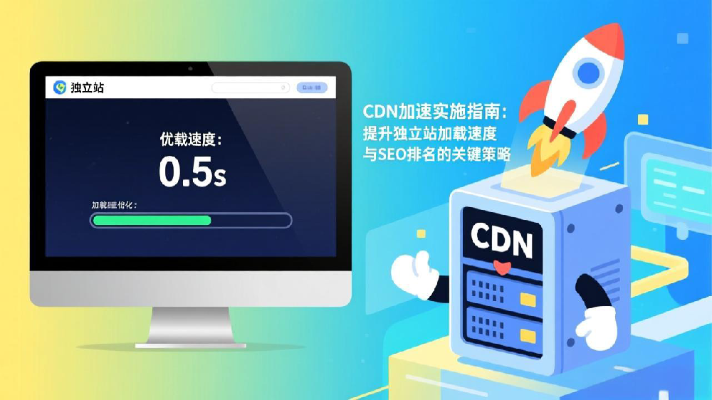 CDN加速实施指南：提升独立站加载速度与SEO排名的关键策略