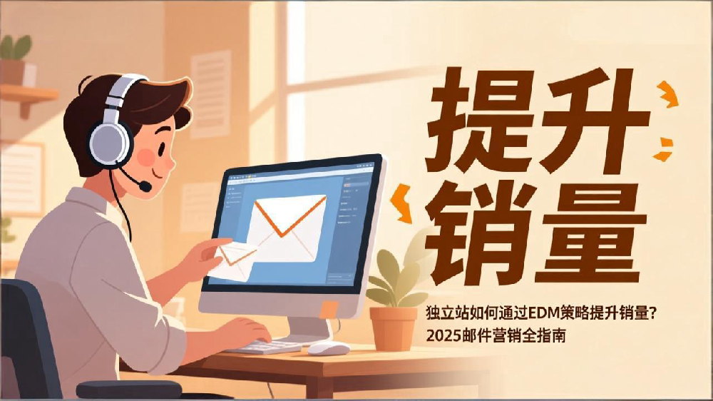 独立站如何通过EDM策略提升销量？2025邮件营销全指南
