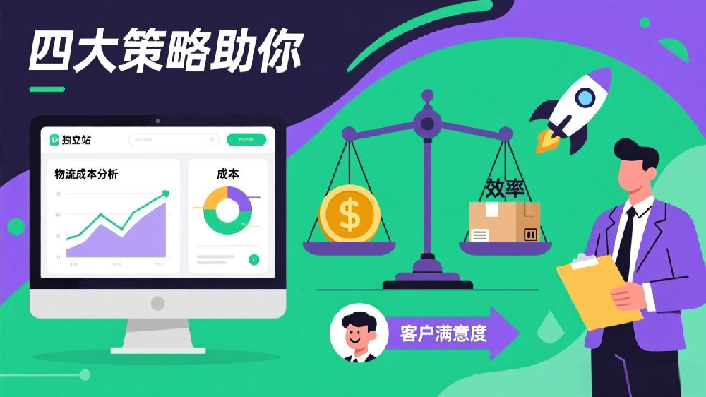 独立站如何解决物流难题？四大策略助你降本增效，提升客户体验