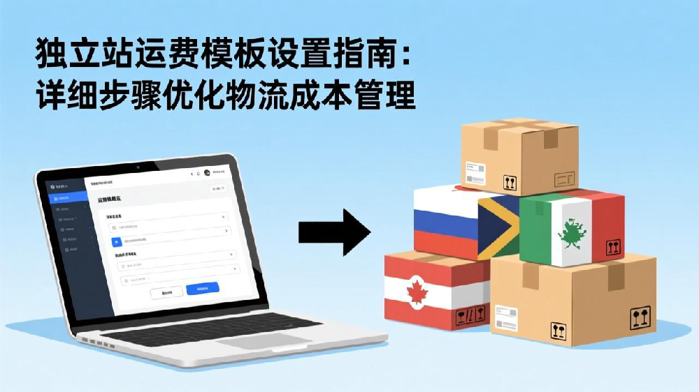 独立站运费模板设置指南：详细步骤优化物流成本管理