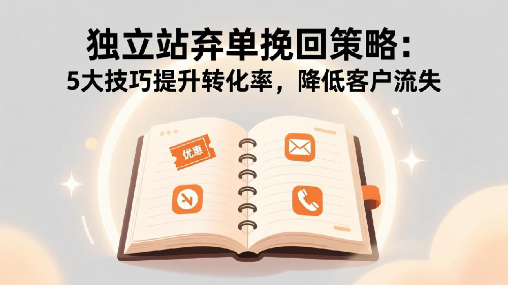 独立站弃单挽回策略：5大技巧提升转化率，降低客户流失