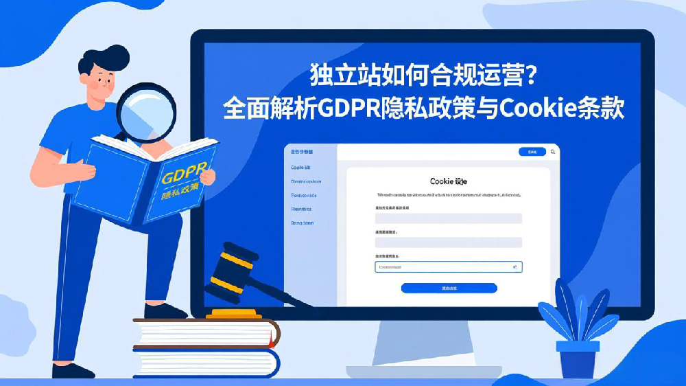 独立站如何合规运营？全面解析GDPR隐私政策与Cookie条款