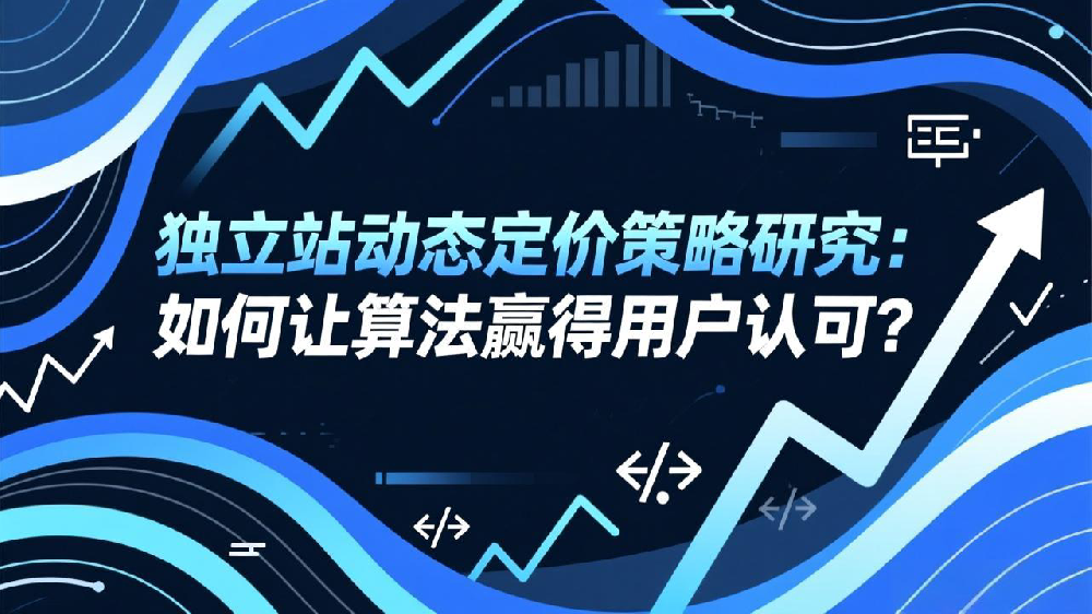 独立站动态定价策略研究：如何让算法赢得用户认可？