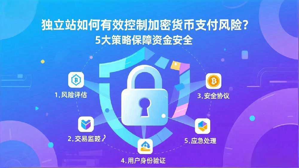 独立站如何有效控制加密货币支付风险？5大策略保障资金安全
