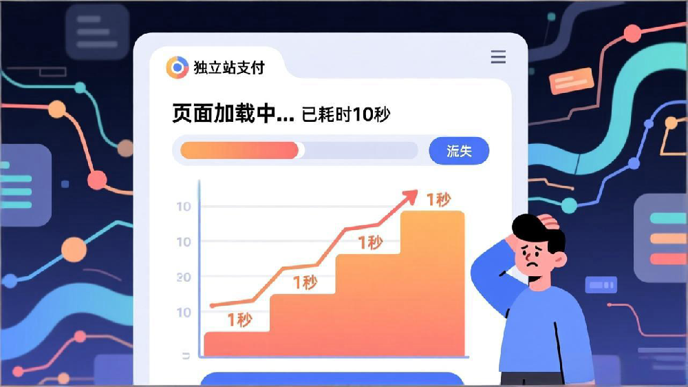独立站支付页面加载速度的临界值研究：每慢1秒，流失率飙升几何？