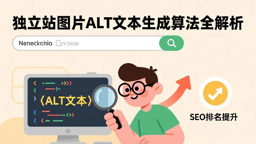 独立站图片ALT文本生成算法全解析：提升SEO排名的关键步骤