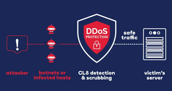 一次成功的DDoS攻击可导致网站瘫痪