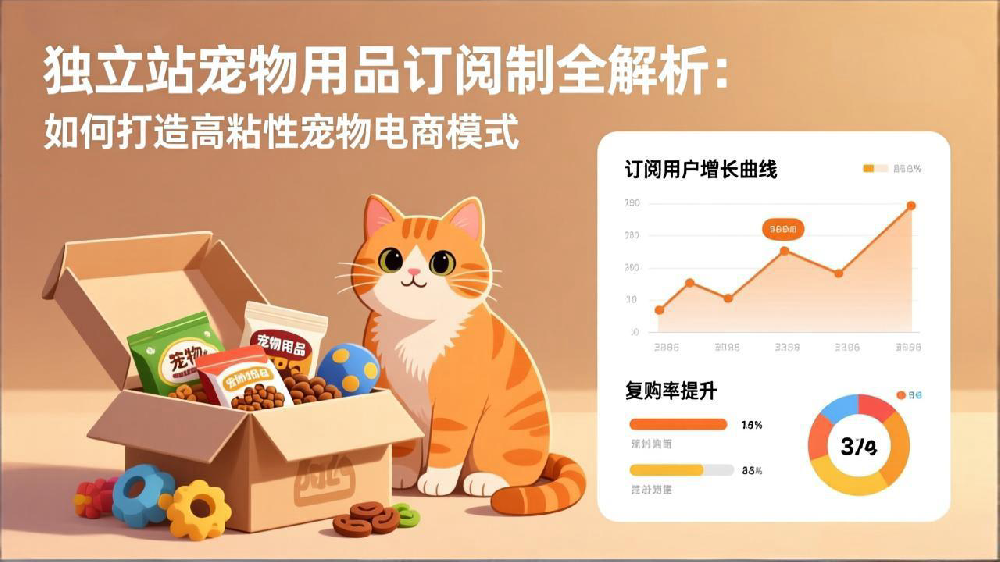 独立站宠物用品订阅制全解析：如何打造高粘性宠物电商模式