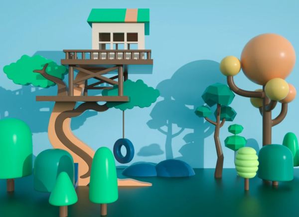 高质量的3D视图可以生成高清图片、动画视频