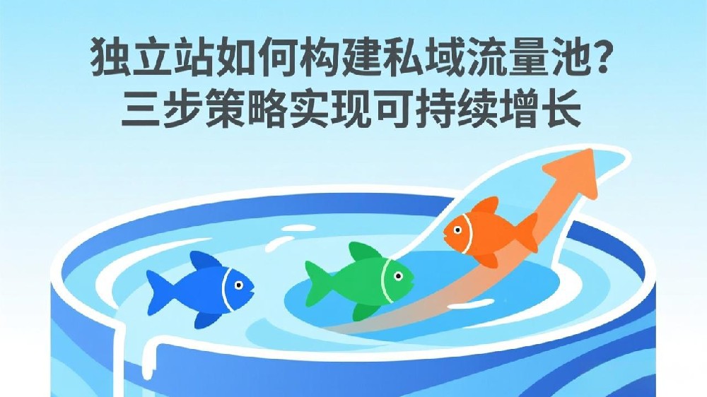 独立站如何构建私域流量池？三步策略实现可持续增长