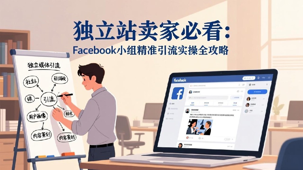 独立站卖家必看：Facebook小组精准引流实操全攻略